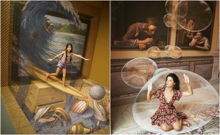 Abren museo con pinturas en tercera dimensión