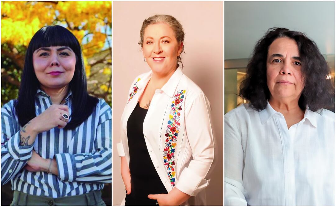 El encuentro este jueves entre Ruth Alejandra López, del partido Movimiento Ciudadano; Ana Francis Mor, de “Sigamos Haciendo Historia”, y Consuelo Sáizar, de “Fuerza y corazón por México”, será transmitido a las 12 horas por plataformas digitales: en el Facebook de la Escuela Carlos Septién, en las redes sociales del Grecu y en el canal de Youtube Libreta Negra MX. Fotos: Facebook/Ruth A. López Hernández | https://anafrancismor.com | X