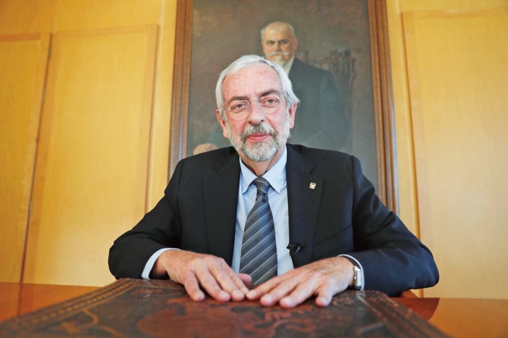 Enrique Graue Wiechers Rector de la Universidad Nacional Autónoma de México (LUIS CORTÉS. EL UNIVERSAL)