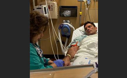 Julián Gil fue operado de una hernia umbilical