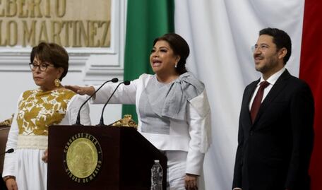 FOTOS: Clara Brugada toma protesta como jefa de Gobierno de la Ciudad de México