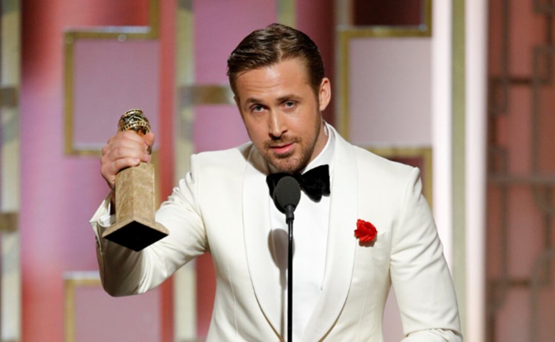 Ryan Gosling ganó como Mejor actor de comedia o musical  FOTO: REUTERS