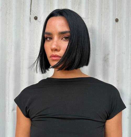 Corte bob relajado. Foto: Instagram @cerininet