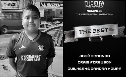 José Armando, aficionado de Cruz Azul es nominado al premio The Best; ganaría galardón como Aficionado del Año