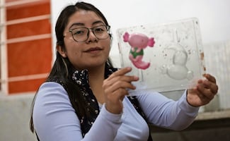 En chocolate, figuras alusivas al Mundial 2026