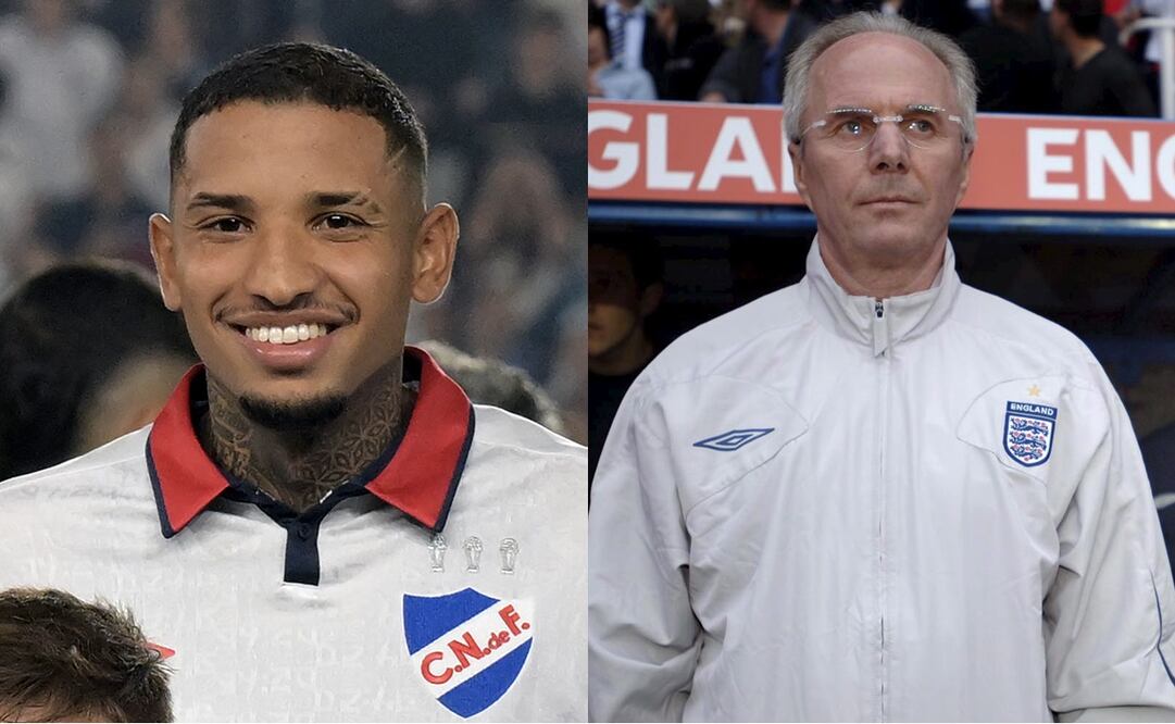 Juan Izquierdo y Sven-Göran Eriksson - Fotos: AFP y EFE