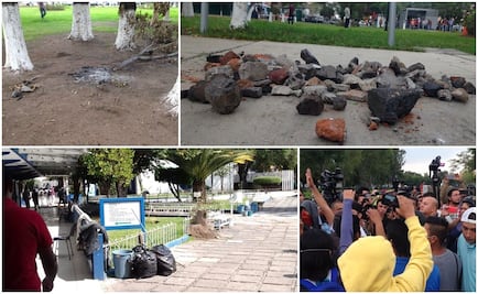 Paristas liberan Facultades de Odontología y Medicina en Michoacán