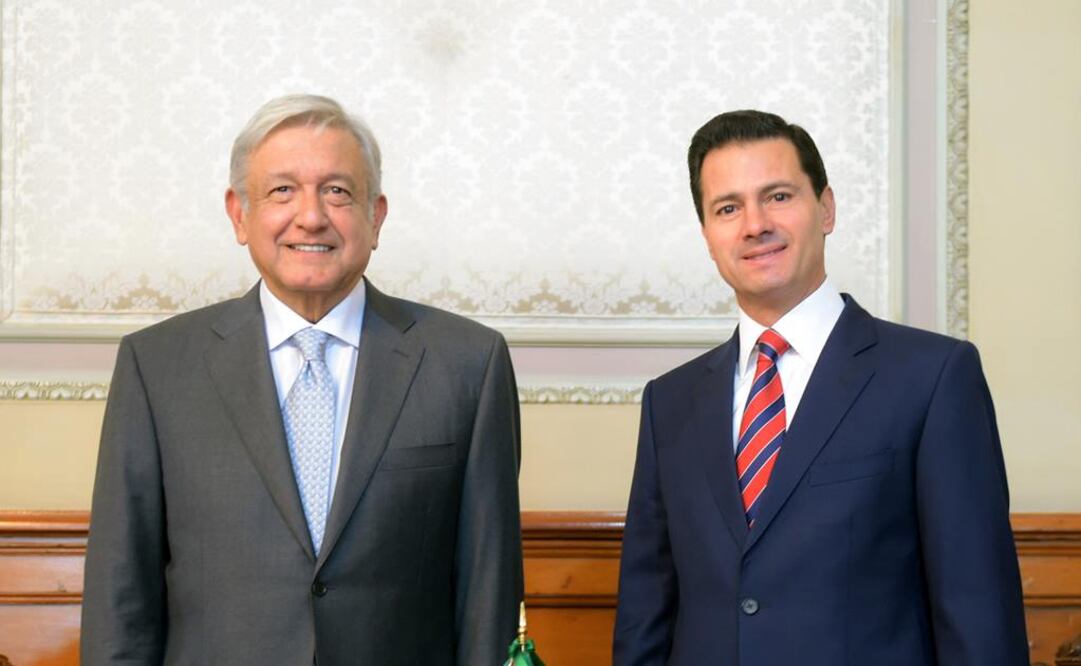 AMLO y Enrique Peña Nieto