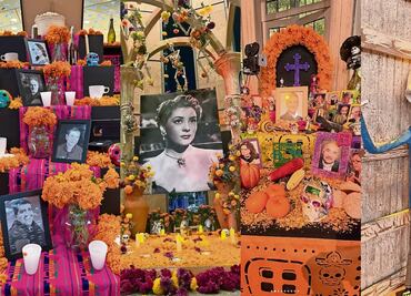 Honran a las estrellas con ofrendas  y cempasúchil