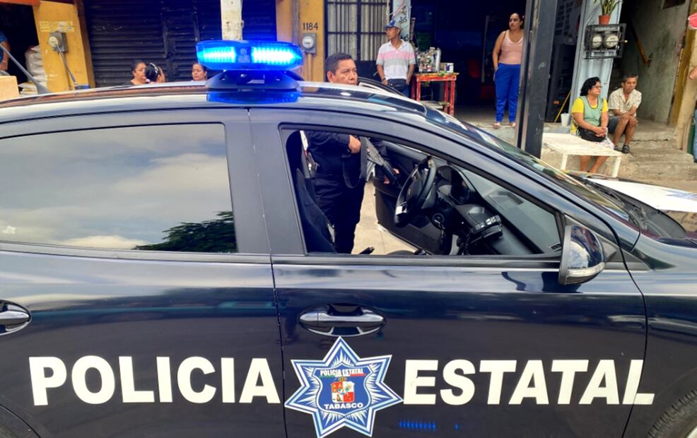 Balacera en Villahermosa, Tabasco. Foto: Luma López/EL UNIVERSAL