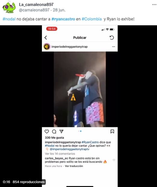 Cantantes colombianos critican a Nodal por problemático 