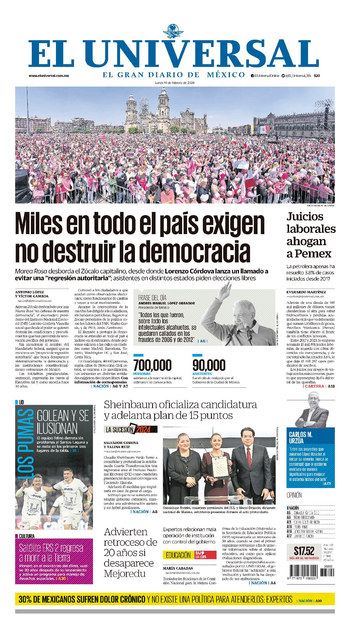 Portada impresa