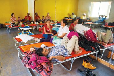 Crónica. "Creí que ya era el fin del mundo"