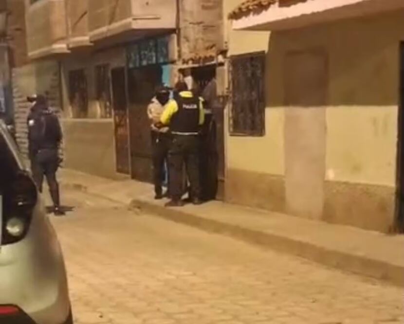 La casa de los abuelos de Dana Ramos, la niña ecuatoriana de ocho años cuyo cuerpo se encontró en la cisterna. FOTO: FISCALÍA DE ECUADOR