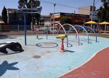 ¡Ironía! Parques acuáticos de Nezahualcóyotl sin una gota de agua