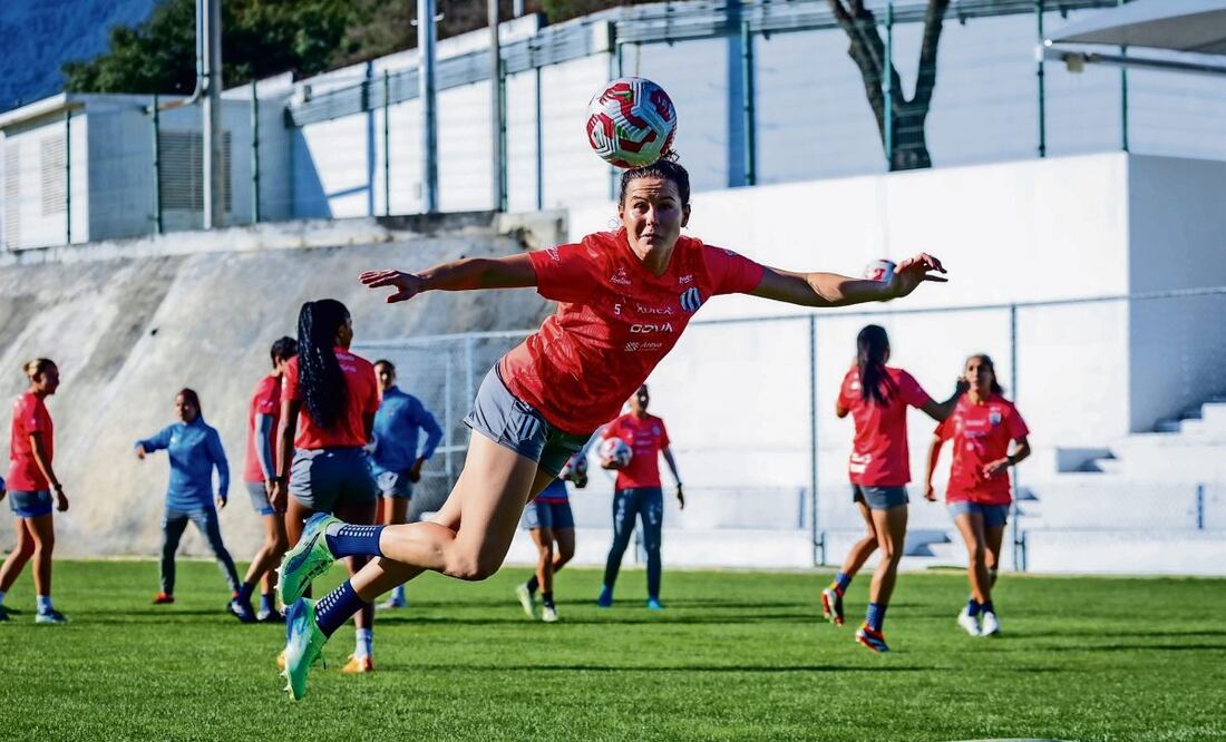 Las norteñas debutan contra el Mazatlán, el domingo. Foto: Club Monterrey (02/01/2025)