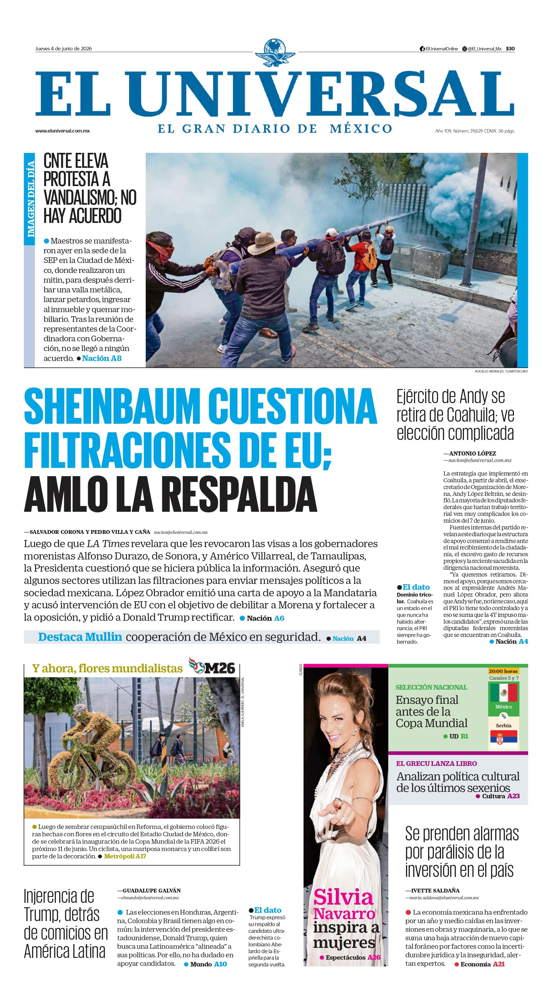 Portada impresa