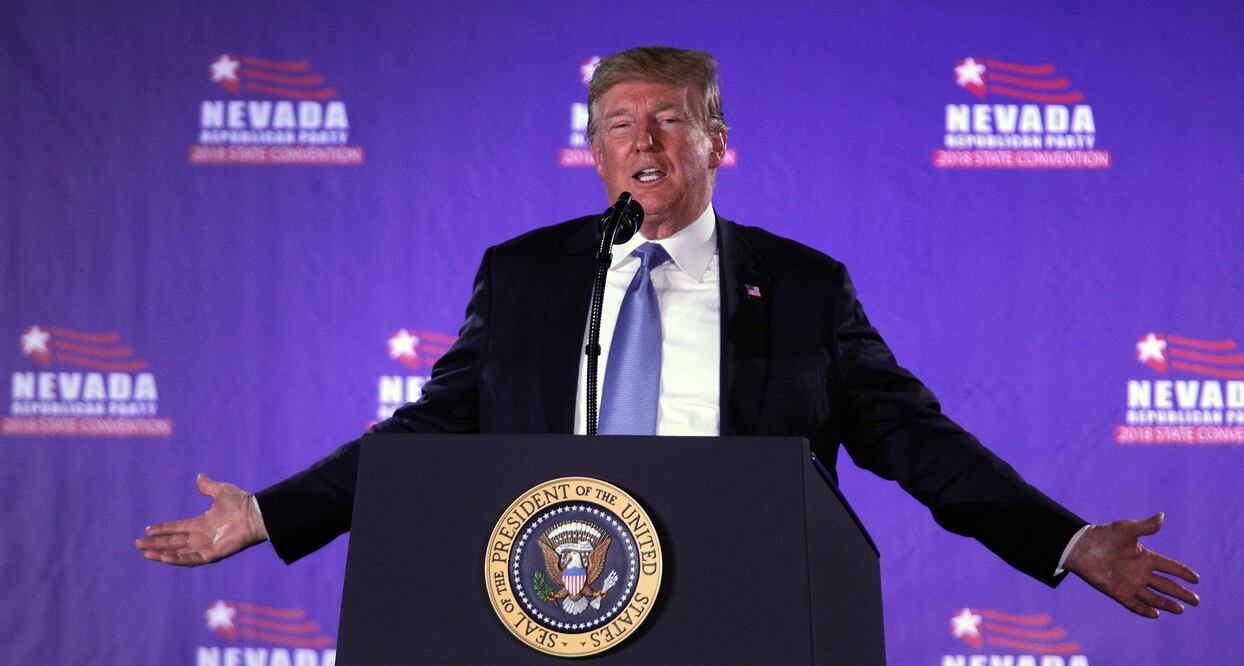 El presidente de Estados Unidos, Donald Trump (Foto: EFE)