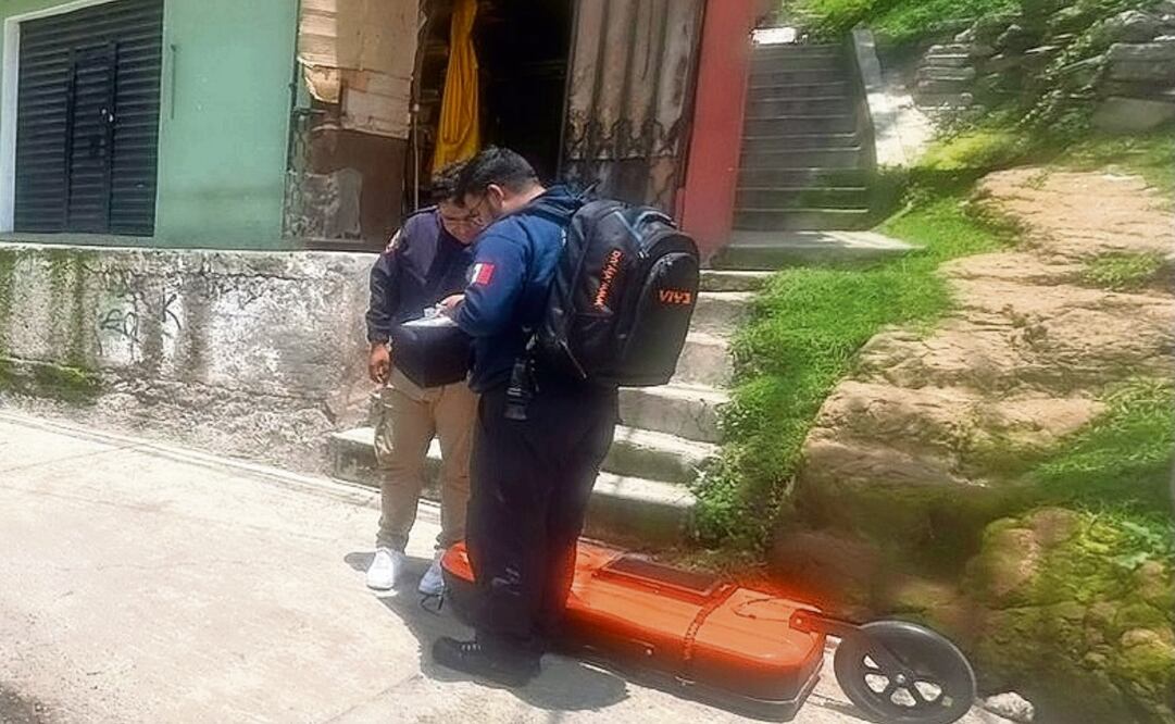 Investigadores de la UNAM realizan estudios sismológicos y geológicos, mientras personal de Protección Civil recorre con un georradar las calles. Foto: Especial