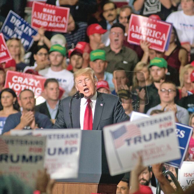 El presidente de Consultores Internacionales, Julio Millán, advierte retos para la relación con Estados Unidos, desde la llegada al poder de Donald Trump. (RICK D'ELIA. EFE)