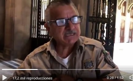 "Soy hombre, no soy maricón", dice guardia de Palacio Nacional