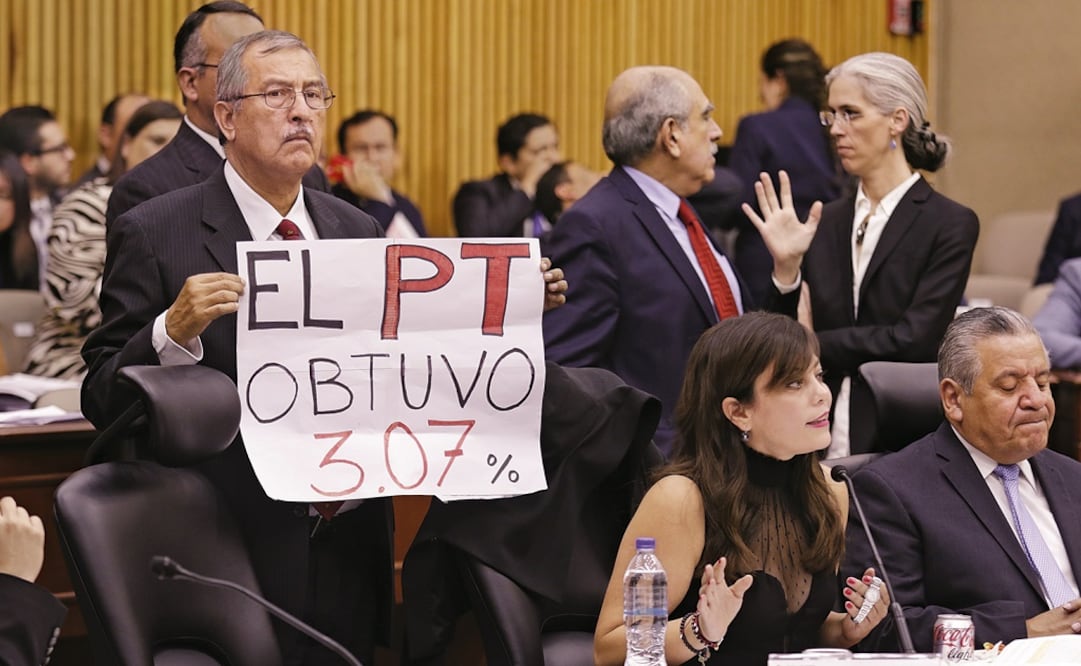 Pedro Vázquez, representante del PT ante el INE. /Archivo - EL UNIVERSAL