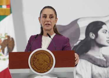 Sheinbaum insiste en que EU debe hacer su parte contra el tráfico de armas; "es muy poca todavía", dice