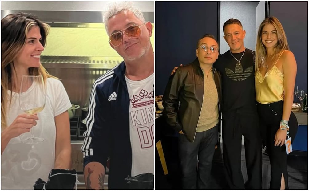 Alejandro Sanz y Stephanie Cayo, así se han dejado ver juntos en redes sociales.