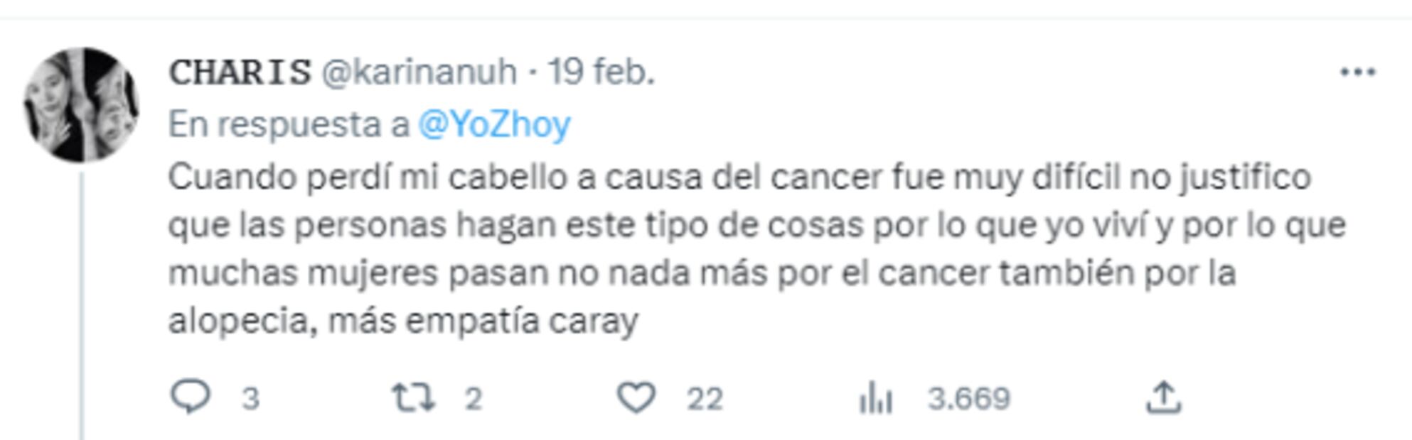 Tania Rincón recibe críticas de personas con cáncer por aparecer 'pelona' en programa de TUDN