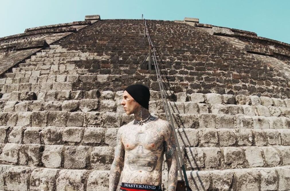 Travis Barker es el baterista de Blink-182, desde 1998.
Foto: Instagram @clemente_310