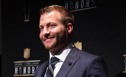 Sean McVay, de Rams, gana a Entrenador del Año en NFL