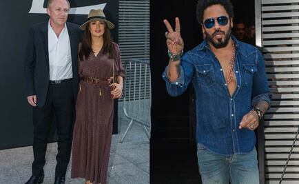 Salma y otras celebridades, en desfile de YSL