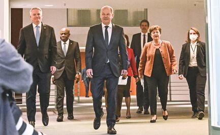 Scholz, un canciller sin brillo ni voz  en Europa