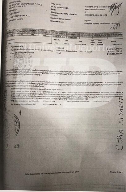 FMF le cobra un millón de dólares más a Kuri que a Lobos BUAP por la permanencia