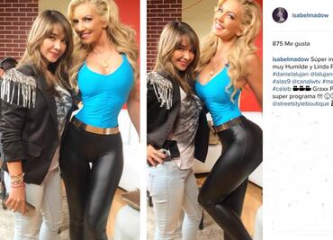 Isabel Madow sorprende con su estrecha cintura