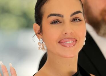 Georgina Rodríguez luce espectacular vestido blanco en Venecia