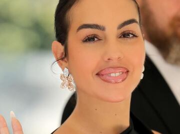 Georgina Rodríguez luce espectacular vestido blanco en Venecia