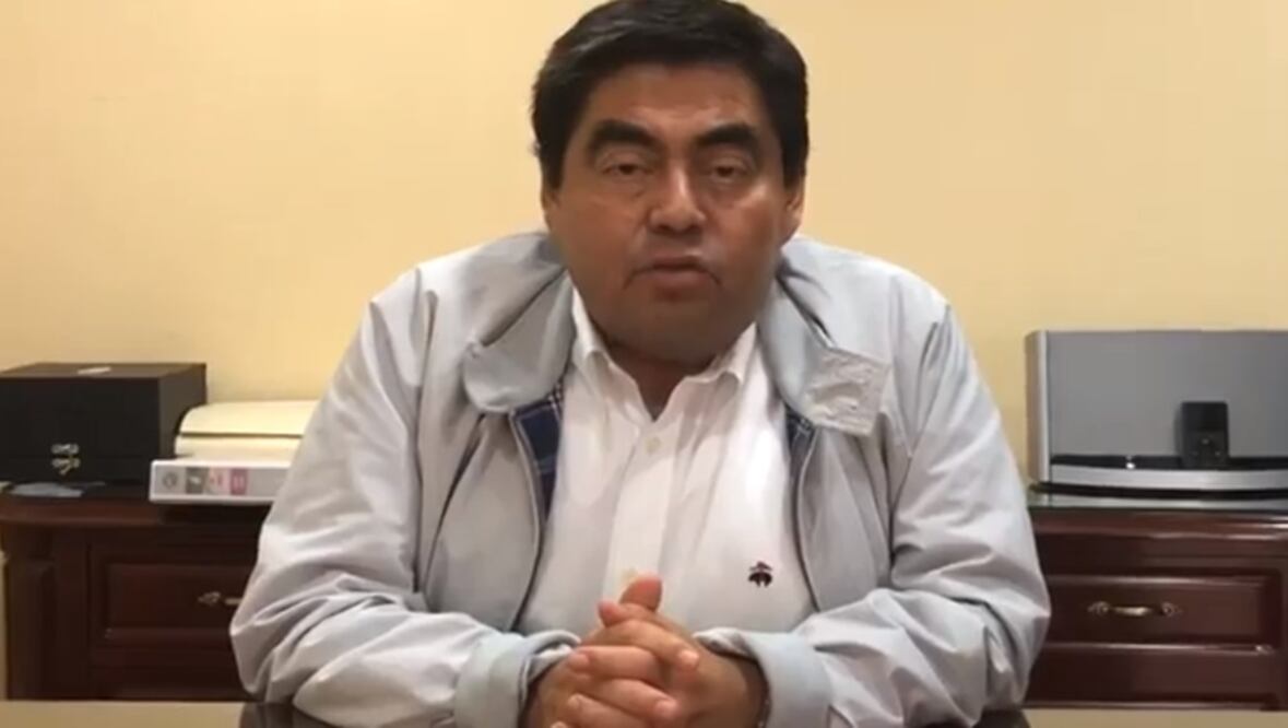 Barbosa Huerta acusó guerra sucia en su contra porque, dijo, va arriba en las encuestas (Foto: tomada de video)