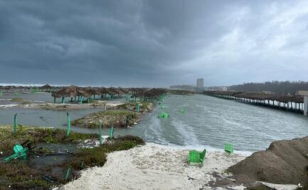 Tormenta tropical “Alberto” impacta en inmediaciones de Ciudad Madero, Tamaulipas