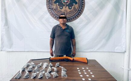 Detienen a presunto miembro del Cártel Chiapas y Guatemala en Tapachula; portaba arma y marihuana