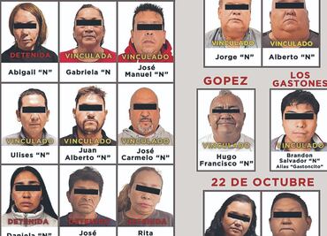 Once líderes de “sindicatos” están vinculados a proceso