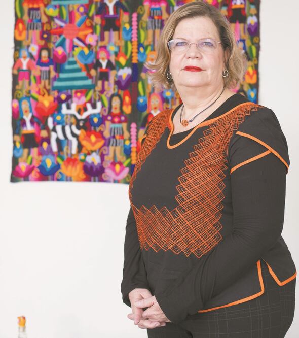 En la foto: NADINE GASMAN ZYLBERMANN, Titular del Instituto Nacional de las Mujeres. GERMÁN ESPINOSA. EL UNIVERSAL