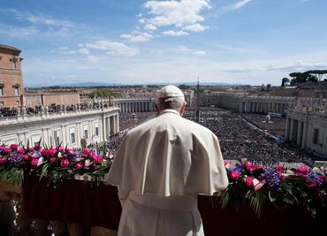 El papa Francisco llama a escuchar el clamor de la paz en esta "Pascua de guerra"