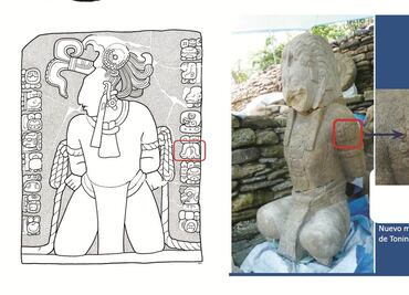 Glifo confirma carácter guerrero de los mayas