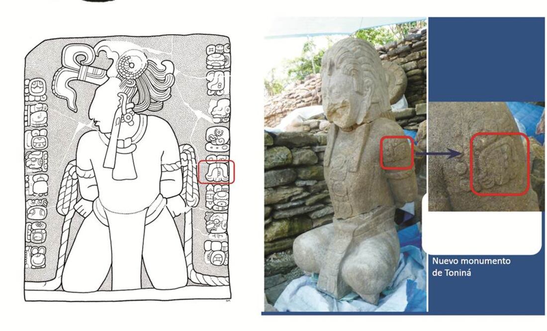 Glifo confirma carácter guerrero de los mayas