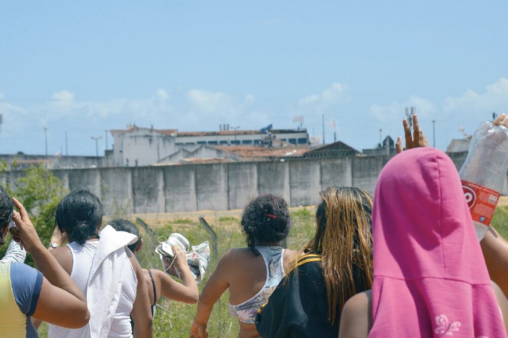 Revuelta. Los motines en las prisiones de Brasil, registrados en enero, dejaron cientos de presos muertos (EFE)
