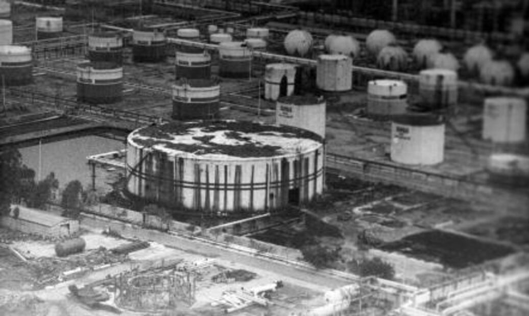 La refinería de la ciudad que se convirtió en parque