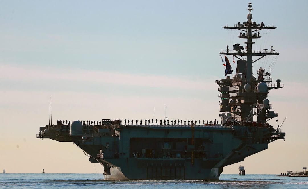 El portaaviones USS Abraham Lincoln. Foto: AP