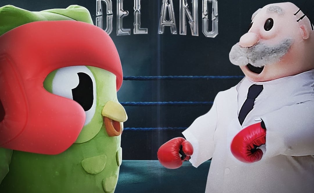 La Botargada del Año es un evento que reúne a diferentes botargas de distintas marcas. Foto: TikTok. @Duolingoespañol