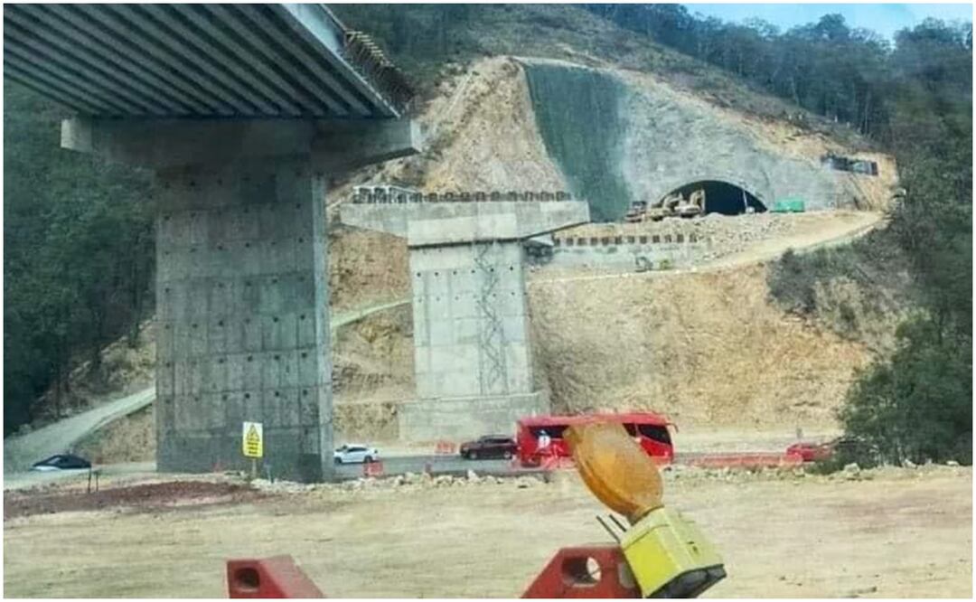La localización de las pirámides ocurrió durante la construcción de la carretera Pachuca-Huejutla en Hidalgo (3/12/2024). Foto: Especial